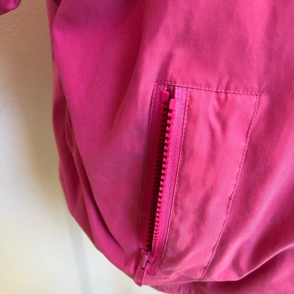 Norm Thompson Vintage Barbicore  Windbreaker Jacket Pink Size XL - Picture 4 of 5